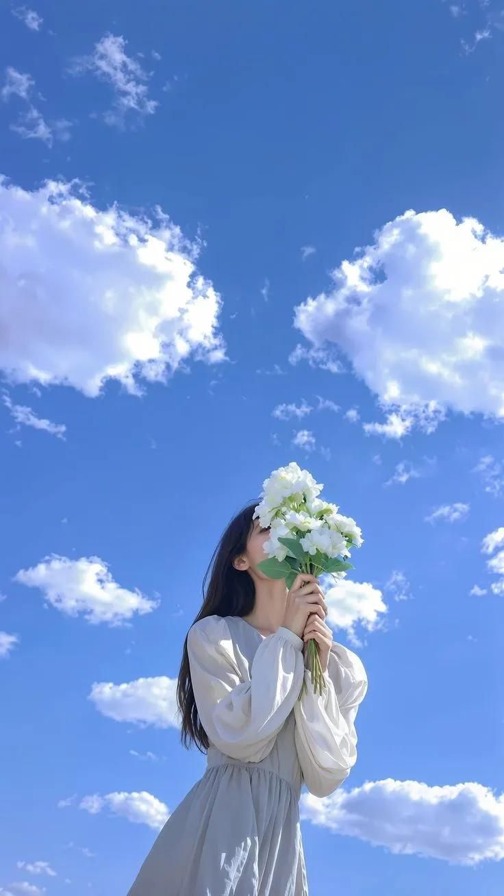 Avatar chill bầu trời 